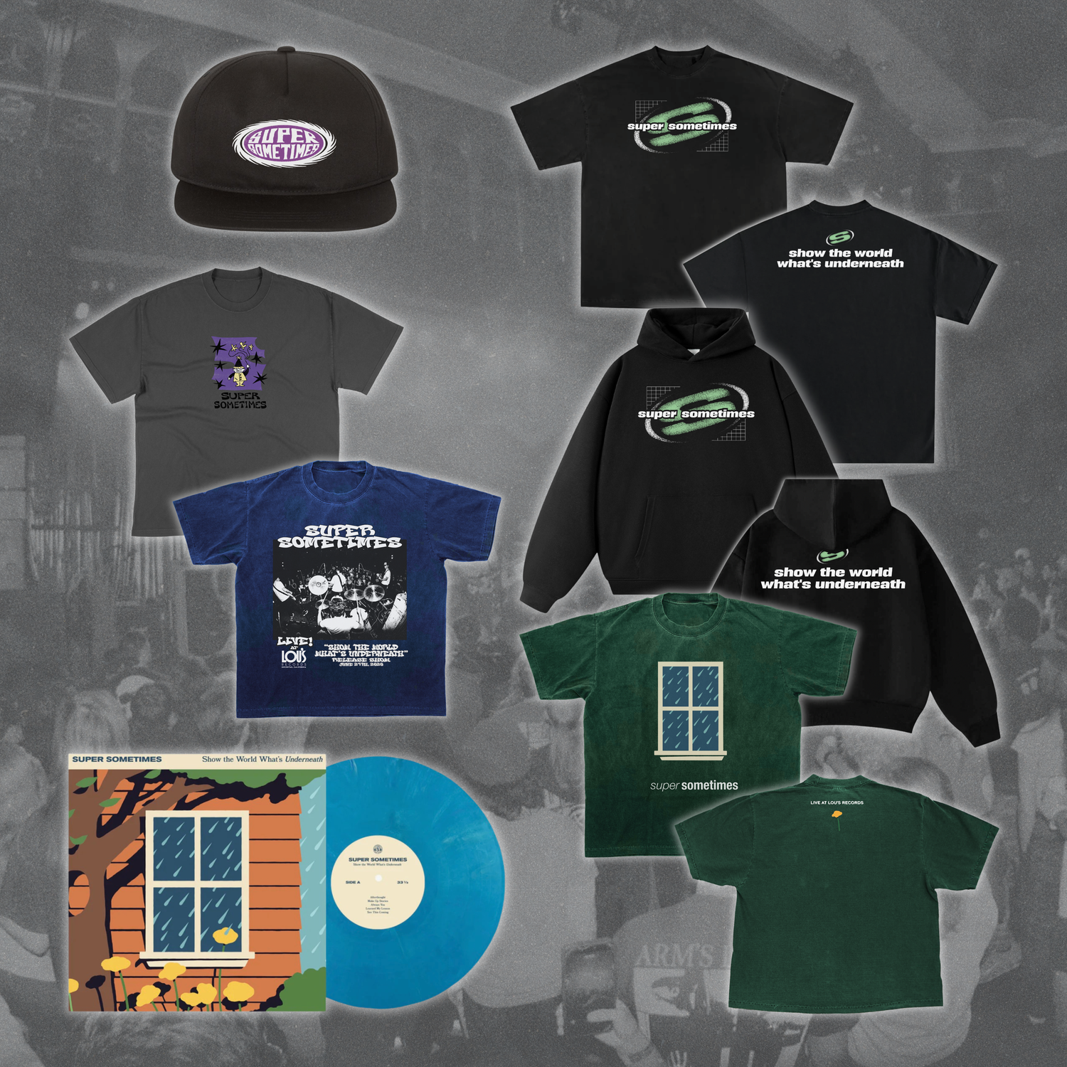 there's a whole world... tour leftovers